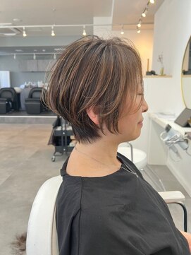 アルトル 池袋2nd(altru) ◇大人可愛い20代30代40代50代前下がりショートボブ丸みショート