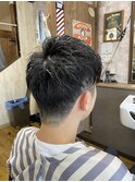 束感でキレ良く仕上げるメンズスタイル　印西　理容室　barber