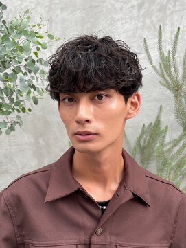 レタッチバイフィフス(RETOUCH by fifth) 原宿マッシュシャドウパーマフェザーショートスパイラルパーマ