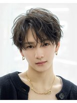 オーシャントーキョー 渋谷神南(OCEAN TOKYO) 波巻きスパイラルシャドウニュアンスセンターパート