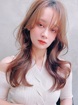 オーウェル 銀座(Owelle) レイヤーカットグレージュカラー髪質改善艶髪/銀座有楽町日比谷6