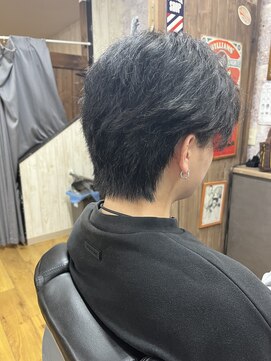 アールズ ヘア(R's hair) MEN’S HAIR/サーフカール/刈り上げセンターパート/印西
