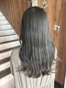 アヴァンス 天王寺店(AVANCE.) ブルーブラック×透明感カラー