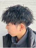 ツイストパーマメンズパーマ波巻きパーマシャドウパーマ佐賀