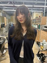 ロウネ(rawne)&nbsp;オリーブベージュ　ロングレイヤー　[cono]
