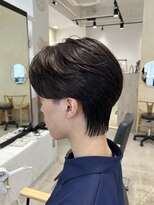 ビューバイネオリーブ 用賀店(Beau'r by neolive)&nbsp;センターパートニュアンスパーマニュアンスウルフ[用賀]