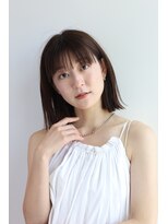 ヘアーアンドメイク エクリ 不動前店(Hair&Make equri) ストレートボブ