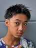 学割U24メンズドライカット￥4000