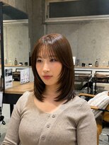 ラボヌールヘアーパルフェ 大宮西口店(La Bonheur hair parfait)&nbsp;[谷本]顔まわりから入れるミディアムハイレイヤー