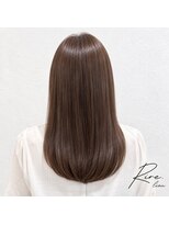 リール リアン(Rire lien)&nbsp;艶髪ブラウンのナチュラルロング