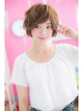 ミック ヘアアンドビューティー 大山店(miq  Hair&Beauty) 女の子ショートで☆妹系★愛され顔