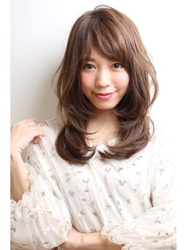 モッズ ヘア 西宮店(mod's hair) カジュアル×愛されワンカールロング　　　　森脇