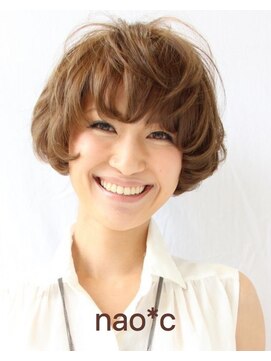ナオシ トレス 富雄店(nao*c tres) 【生駒/田原台nao*c】大人かわいい☆マッシュシルエットショート