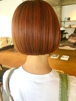 パーク(PARK)&nbsp;オレンジコンパクトミニボブ