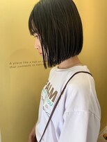 ハブ(hub)&nbsp;ぱっつんボブ