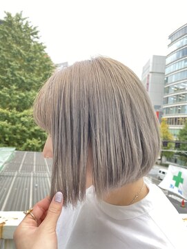 ヘアリゾートエーアイ 新宿西口店(hair resort Ai) まとまりボブ【Ai 新宿　西新宿　新宿西口】