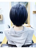【mag. ginza佐藤聖】丸み×クビレのクールショートボブ
