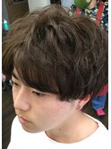 マッシュスタイル緩めのパーマ!