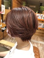 クロック バイ オハナ(Clock by Ohana)&nbsp;3Ｄカラー　レッド系