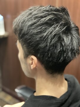 ヒロギンザ 田町店(HIRO GINZA) ツーブロアップバング