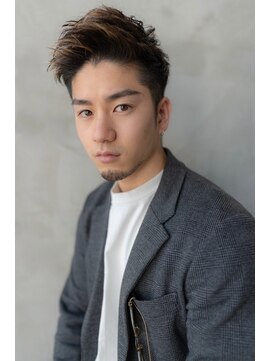 オースティン 門前仲町(AUSTIN) ビジネスツーブロックOK★かき上げトランクスヘアくせ毛風パーマ