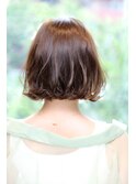 【Aere☆池袋】大人ボブ×外ハネ×ヌードカラー☆小林　正重