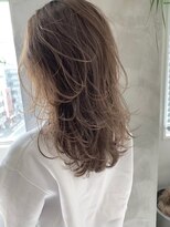 オースティン 流山おおたかの森(AUSTIN)&nbsp;大人かわいい前髪セシルカットココアブラウンフリンジウェーブ