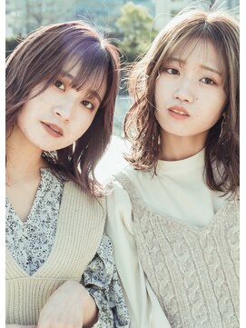 キッカ(kicca) 【kicca】ナチュラルミディアムスタイル