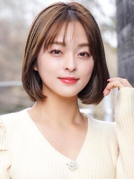 アグ ヘアー ルフレ 栗東店(Agu hair reflet) 《Agu hair》大人美人ビターショコラボブ