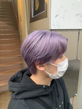 アオゾラヘアーナ ミキザカ アンド パレード(AOZORA HAIR namikizaka＆parade) men'slavender