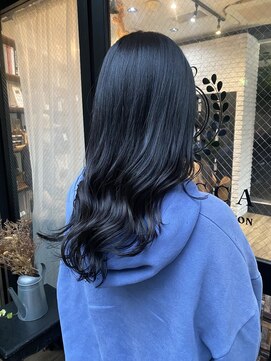 レベッカ(REBECCＡ by CURACION) blue black.＊°