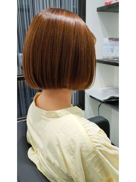 サロンドフィール 永山店(Salon de feel) 【salon de feel】 韓国風タッセルボブ