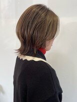 パル バイ ラベスト(Pal by lovest)&nbsp;マッシュウルフ×透明感◎オリーブグレージュ