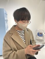 キュエム(Cuem)&nbsp;【Cuem菅原】マッシュ黒髪お洒落ショートくびれ丸みフルバング