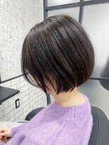 アンド(ANDO)&nbsp;【本町】大人美人ショート ベリーグレージュ 小顔 サイドバング