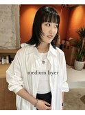 レイヤーカット/顔まわりカット/ウルフカット/２０代/３０代