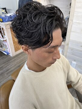 ヘアーアンドリラクゼーション ナスカ(Hair&Relaxation NazcA) メンズパーマスタイル