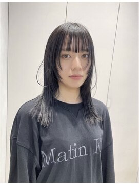 フィルムス 表参道(FILMS) ココアベージュ/黒髪/クラゲヘアー/オリーブグレー/ボブ/表参道