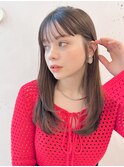 フルバングレイヤーナチュラルストレート