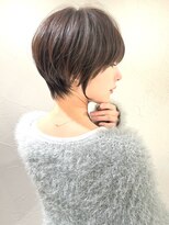 アンド ストーリーズ(&STORIES)&nbsp;ショートボブ髪型30代40代50代前髪あり前髪なし面長丸顔【荒牧】