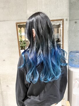 シィーム(cime) ブルーグラデーションカラー