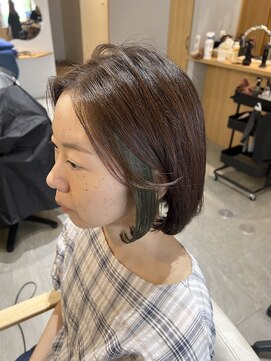 パラゴ(PARAGO.) 《緑橋/城東区/女性サロン》 inner color × green