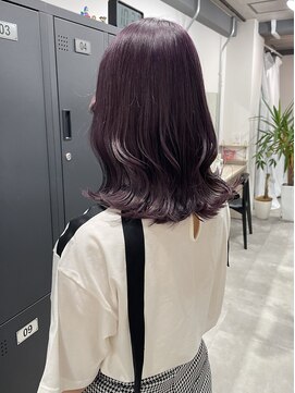 ムク 横浜店(muku) ラベンダーグレージュ ダブルカラー