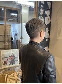 【eddie】刈り上げベリーショート×グレージュ