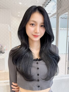 ノエシキカ(noe sikika) 韓国レイヤーブルーブラック（20代/30代/韓国/髪質改善）E131