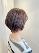 ソアンヘアー(SOAN hair) 前下がりのショートスタイル