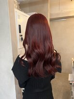 アジールヘア 東上野店(agir hair)&nbsp;カシスレッドカラー【上野】