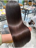 モテヘア愛され結べるボブナチュラルカールグレージュ
