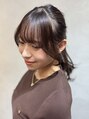 ベイジュ プラス アールサロン エビス(Beige＋Rr salon EBISU)&nbsp;小顔に見える顔まわりカット♪