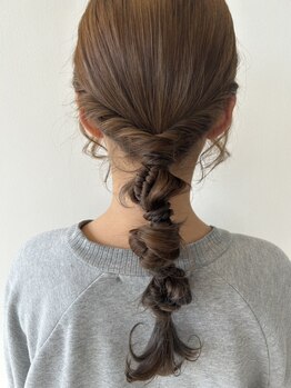 ヌグ(nugu)の写真/パーティーヘア/アレンジヘア/着付けヘアお任せください◎ヘアセット可能サロンです！